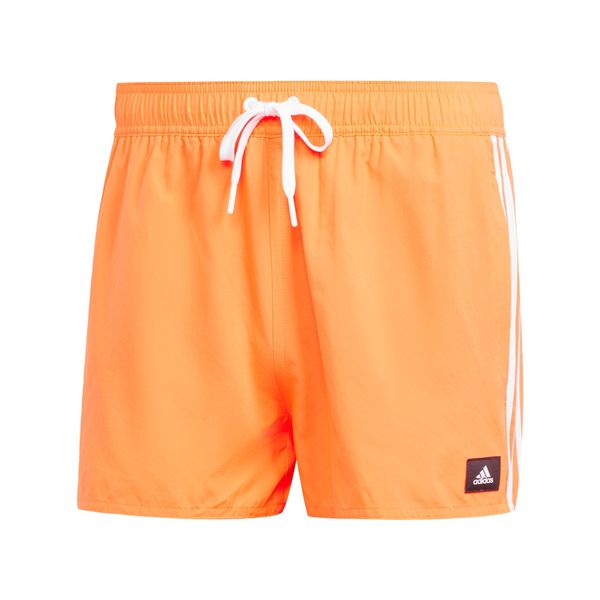 ADIDAS SPORTSWEAR ADIDAS SPORTSWEAR Športne kopalne hlače '3-Stripes Clx'  oranžna / črna / bela
