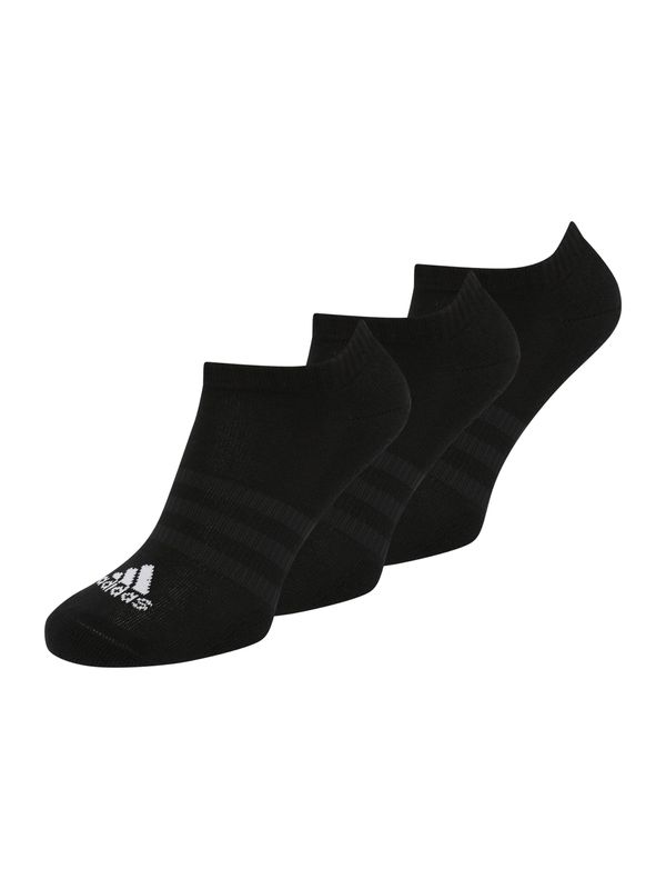 ADIDAS SPORTSWEAR ADIDAS SPORTSWEAR Športne nogavice 'Cushioned -cut 3 Pairs'  črna / bela