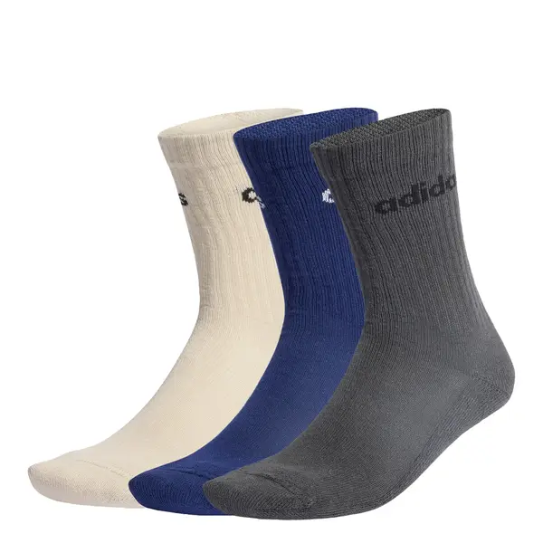 ADIDAS SPORTSWEAR ADIDAS SPORTSWEAR Športne nogavice 'Linear Crew Cushioned 6 Pair Pack'  mornarska / temno siva / bela