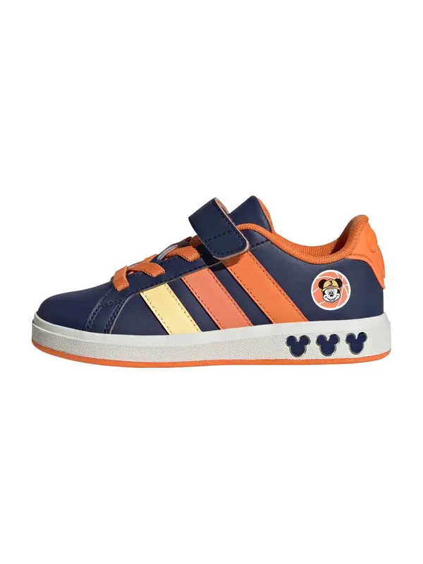 ADIDAS SPORTSWEAR ADIDAS SPORTSWEAR Športni čevelj 'Adidas x Disney Grand Court Mickey'  mornarska / svetlo rumena / oranžna / korala