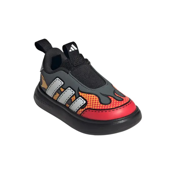 ADIDAS SPORTSWEAR ADIDAS SPORTSWEAR Športni čevelj 'BUBBLECOMIC I'  grafit / svetlo oranžna / rdeča / bela