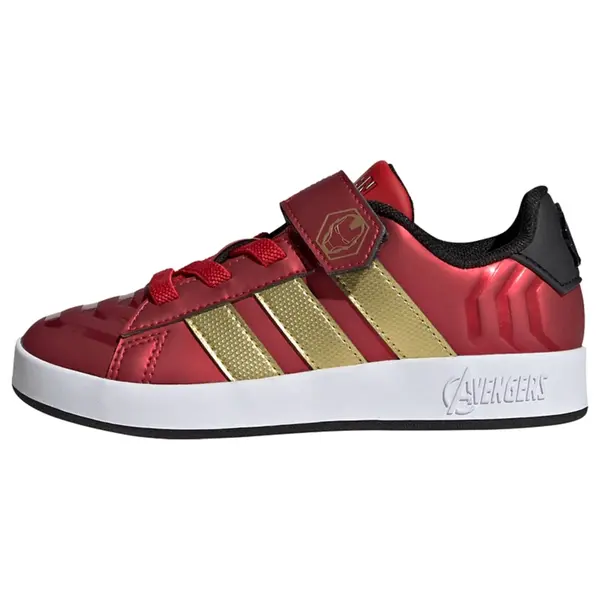 ADIDAS SPORTSWEAR ADIDAS SPORTSWEAR Športni čevelj 'Marvel Avengers Grand Court'  zlata / rdeča