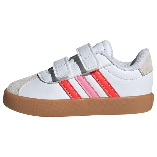 ADIDAS SPORTSWEAR ADIDAS SPORTSWEAR Športni čevelj 'VL Court 3.0'  bež / svetlo roza / rdeča / bela