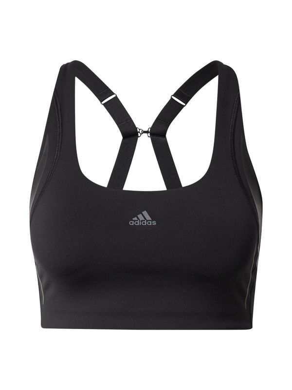 ADIDAS SPORTSWEAR ADIDAS SPORTSWEAR Športni nederček 'Powerimpact Luxe Medium-Support Hiit'  črna