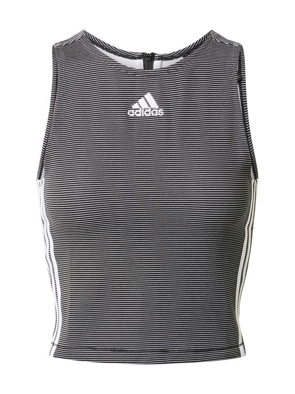 ADIDAS SPORTSWEAR ADIDAS SPORTSWEAR Športni top  črna / bela