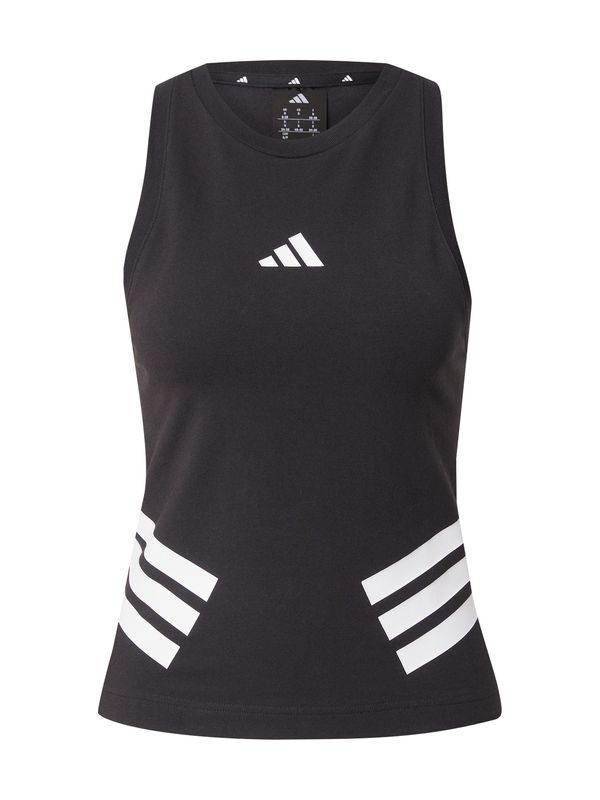 ADIDAS SPORTSWEAR ADIDAS SPORTSWEAR Športni top  črna / bela