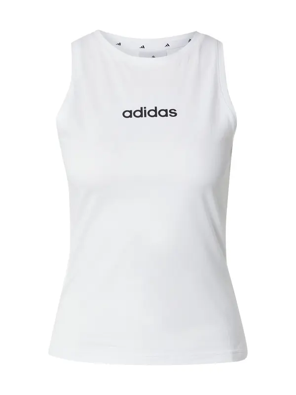 ADIDAS SPORTSWEAR ADIDAS SPORTSWEAR Športni top 'Essentials'  črna / bela