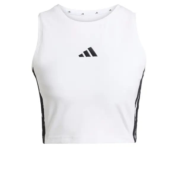 ADIDAS SPORTSWEAR ADIDAS SPORTSWEAR Športni top 'Essentials'  črna / bela
