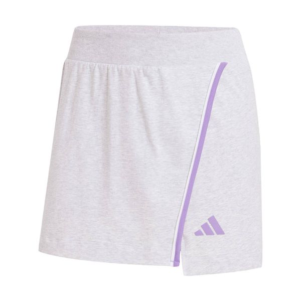 ADIDAS SPORTSWEAR ADIDAS SPORTSWEAR Športno krilo 'Essentials Color-Pop'  pegasto siva / lila / bela