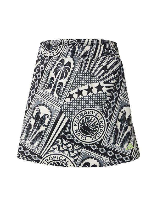 ADIDAS SPORTSWEAR ADIDAS SPORTSWEAR Športno krilo 'FARM'  črna / bela