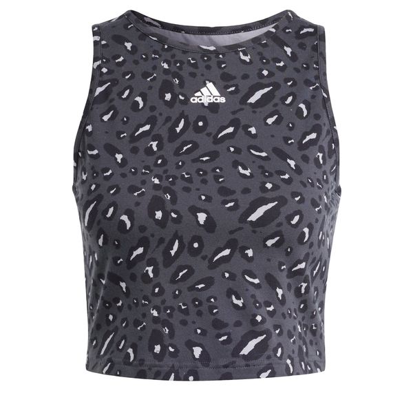 ADIDAS SPORTSWEAR ADIDAS SPORTSWEAR Top  siva / črna / bela