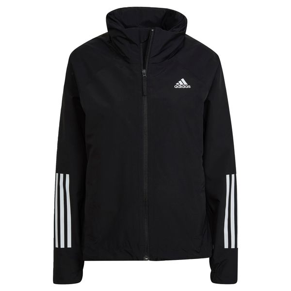 ADIDAS SPORTSWEAR ADIDAS SPORTSWEAR Zunanja jakna 'Bsc 3-Stripes Rain.Rdy'  črna / bela