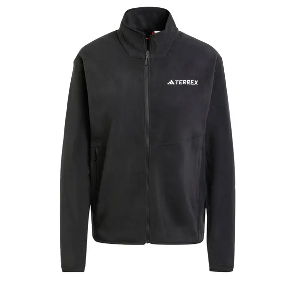 ADIDAS TERREX ADIDAS TERREX Funkcionalna jopa iz flisa  črna / bela