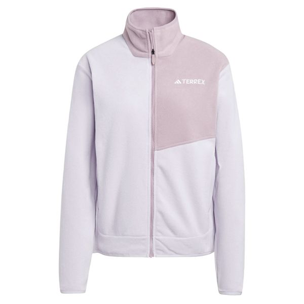 ADIDAS TERREX ADIDAS TERREX Funkcionalna jopa iz flisa  mauve / pastelno lila / bela