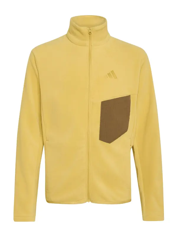 ADIDAS TERREX ADIDAS TERREX Funkcionalna jopa iz flisa  rjava / zlato-rumena
