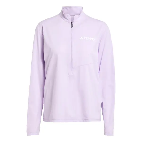 ADIDAS TERREX ADIDAS TERREX Funkcionalna majica 'Multi Climacool 1/2 Zip Long Sleeve'  majnica / off-bela