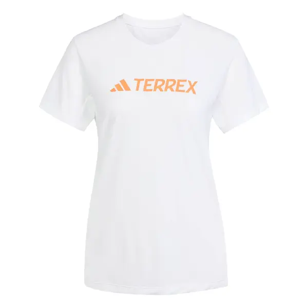 ADIDAS TERREX ADIDAS TERREX Funkcionalna majica 'Multi Climacool Logo Tech'  oranžna / bela