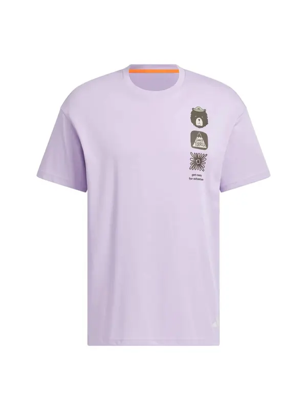 ADIDAS TERREX ADIDAS TERREX Funkcionalna majica  pastelno lila