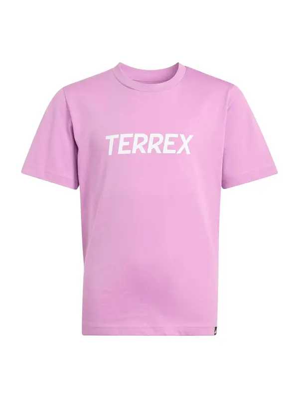 ADIDAS TERREX ADIDAS TERREX Funkcionalna majica  sivka / bela