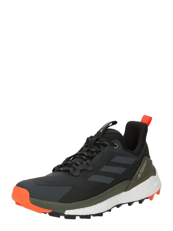 ADIDAS TERREX ADIDAS TERREX Nizki čevelj 'Free Hiker 2.0'  antracit / temno zelena / oranžna