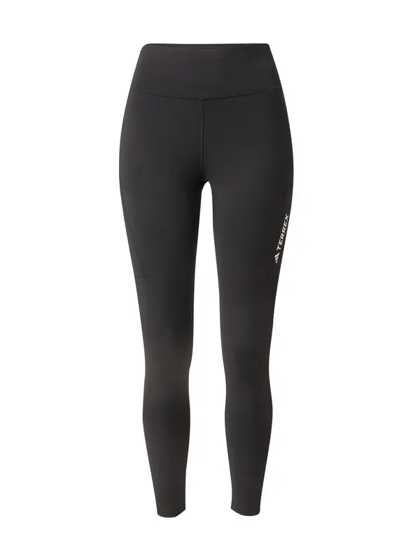 ADIDAS TERREX ADIDAS TERREX Outdoor hlače  črna / bela