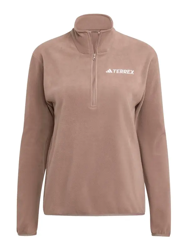 ADIDAS TERREX ADIDAS TERREX Športen pulover 'ESS'  rjava / bela