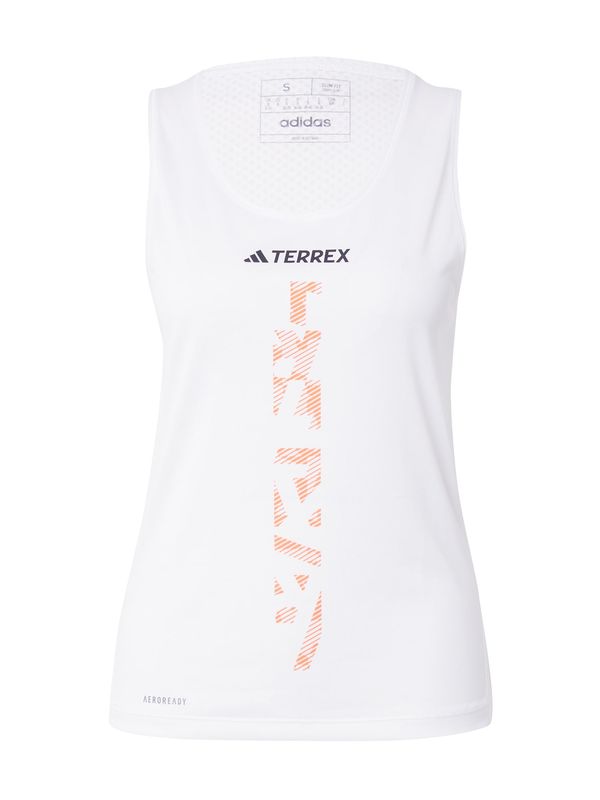 ADIDAS TERREX ADIDAS TERREX Športni top  oranžna / črna / bela