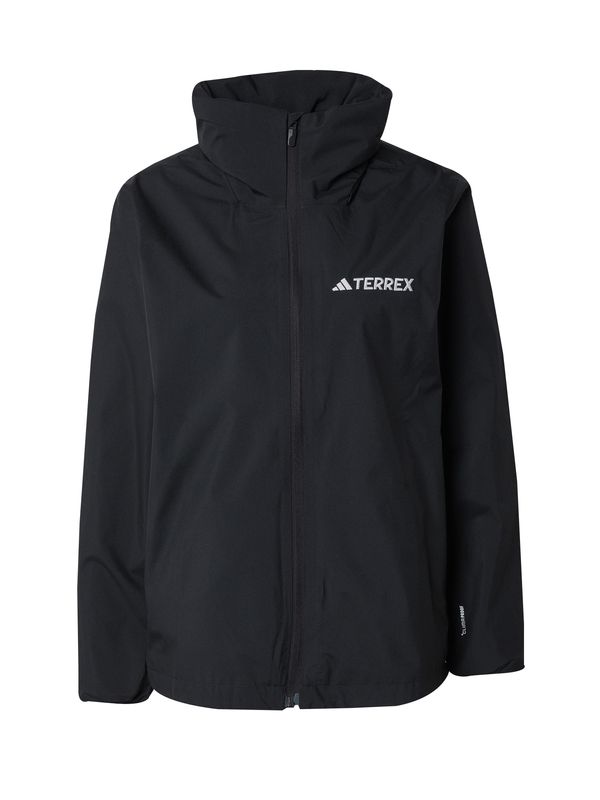 ADIDAS TERREX ADIDAS TERREX Zunanja jakna 'ESS'  črna / bela