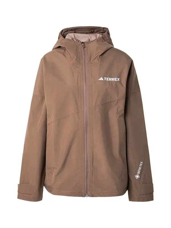 ADIDAS TERREX ADIDAS TERREX Zunanja jakna 'Xperior'  rjava / bela