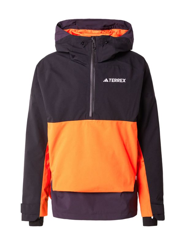 ADIDAS TERREX ADIDAS TERREX Zunanja jakna 'Xperior'  temno liila / oranžna / črna / bela