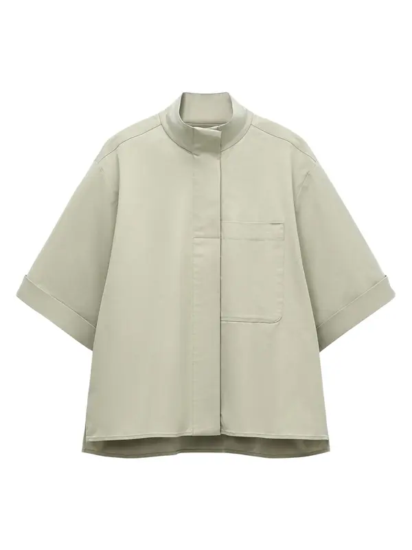 Adolfo Dominguez Adolfo Dominguez Bluza  pastelno zelena