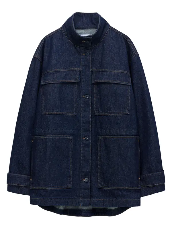 Adolfo Dominguez Adolfo Dominguez Prehodna jakna  moder denim
