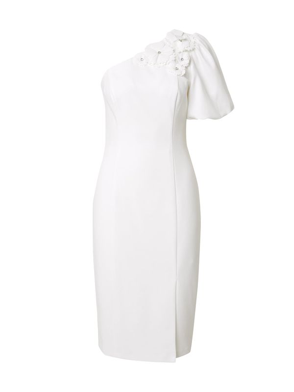 Adrianna Papell Adrianna Papell Obleka  svetlo bež