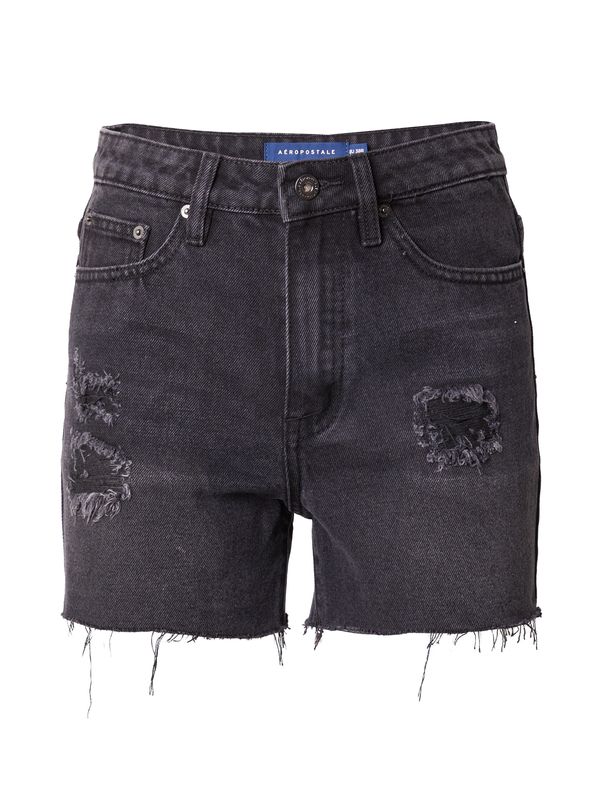 AÉROPOSTALE AÉROPOSTALE Kavbojke 'OTHER'  črn denim