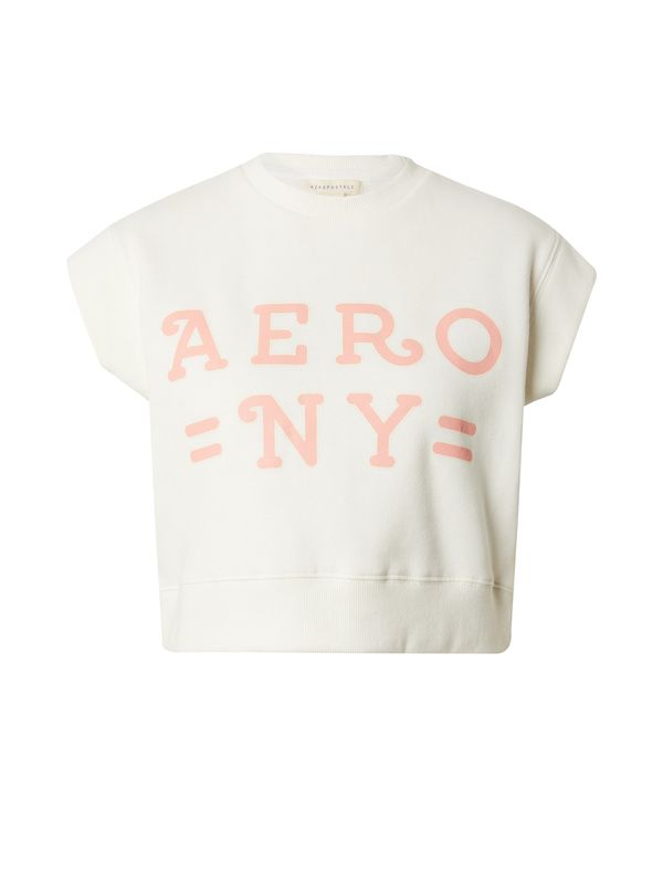 AÉROPOSTALE AÉROPOSTALE Majica 'AERO NY'  marelica / off-bela