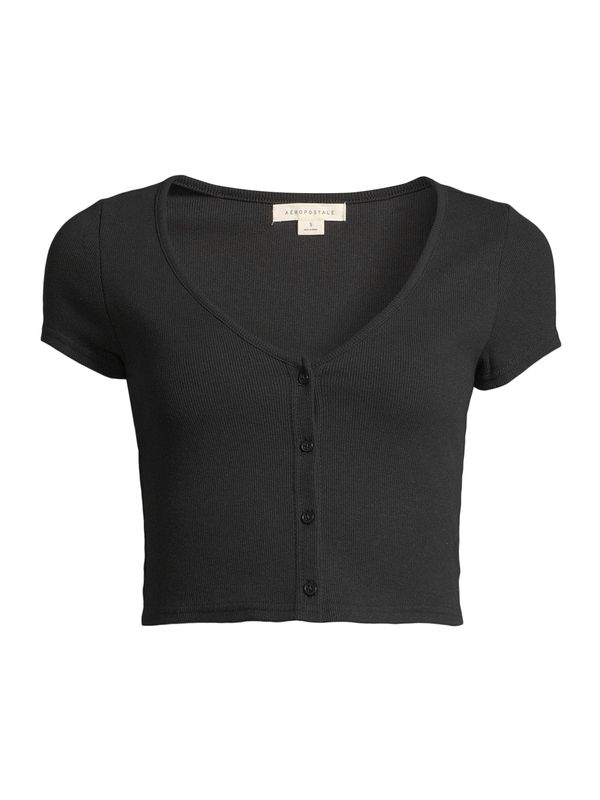 AÉROPOSTALE AÉROPOSTALE Majica  črna