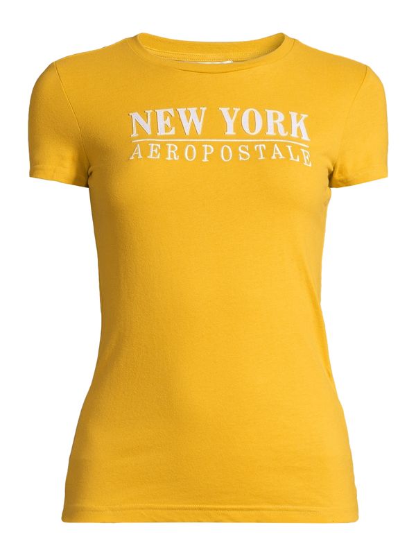 AÉROPOSTALE AÉROPOSTALE Majica 'JULY NEW YORK'  kari / bela