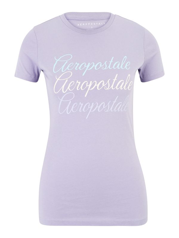 AÉROPOSTALE AÉROPOSTALE Majica 'JUNE'  svetlo modra / pastelno rumena / pastelno lila / svetlo lila