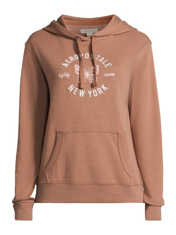 AÉROPOSTALE AÉROPOSTALE Majica  kamela / rosé / bela