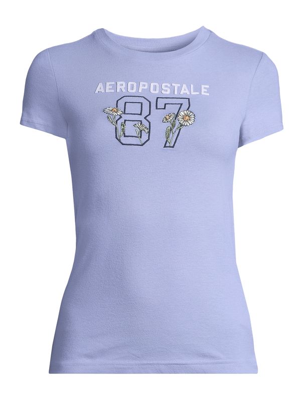 AÉROPOSTALE AÉROPOSTALE Majica  svetlo rumena / temno zelena / lila / črna