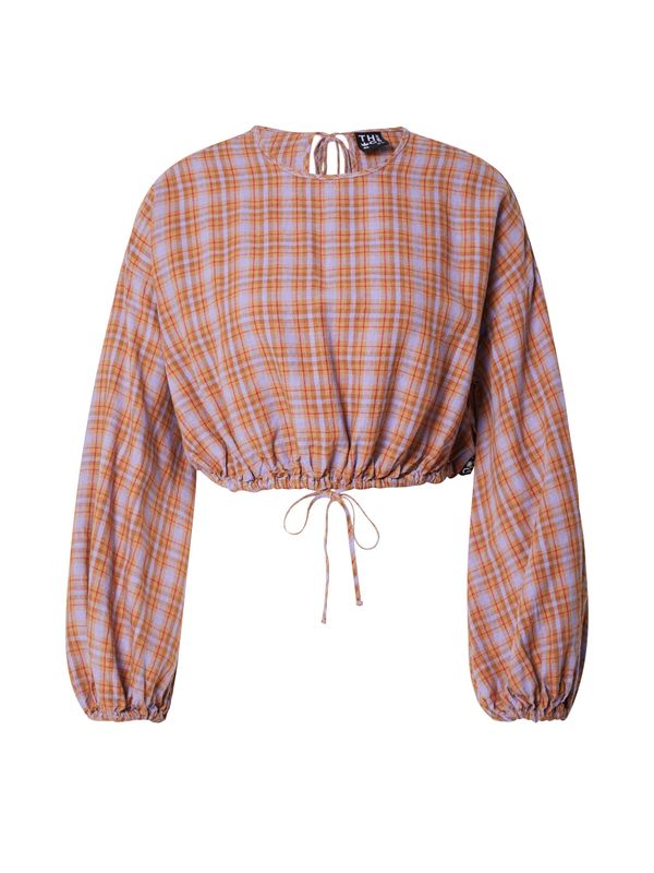 Afends Afends Bluza 'Colby'  svetlo lila / oranžna / svetlo oranžna / brusnica