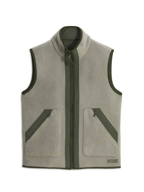AIGLE AIGLE Brezrokavnik 'T-KIT'  bež / temno zelena