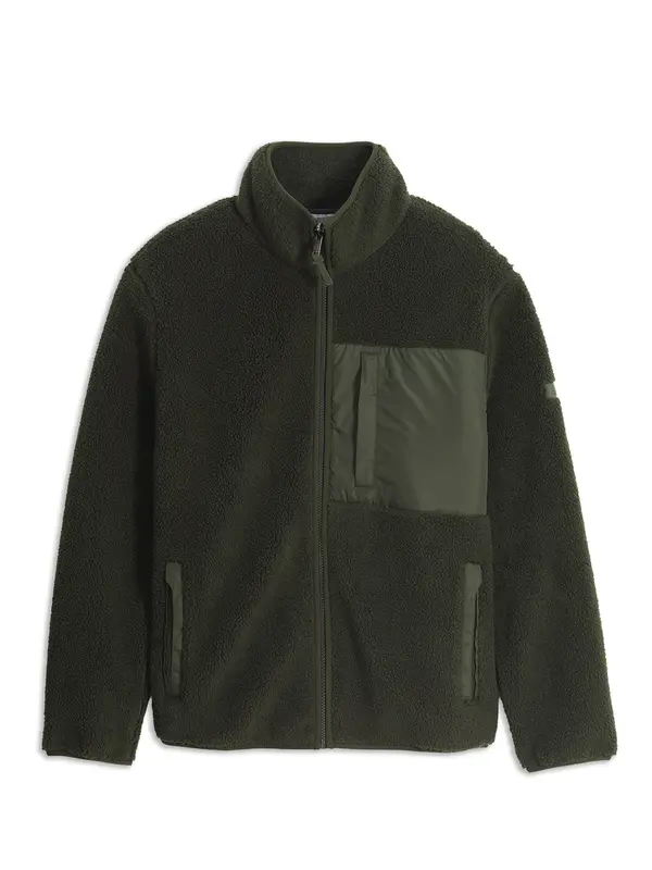 AIGLE AIGLE Jopa iz flisa 'T-KIT'  temno zelena