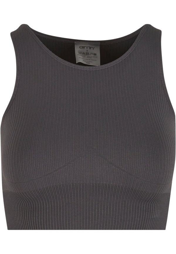 Aim'n Aim'n Športni top  temno siva