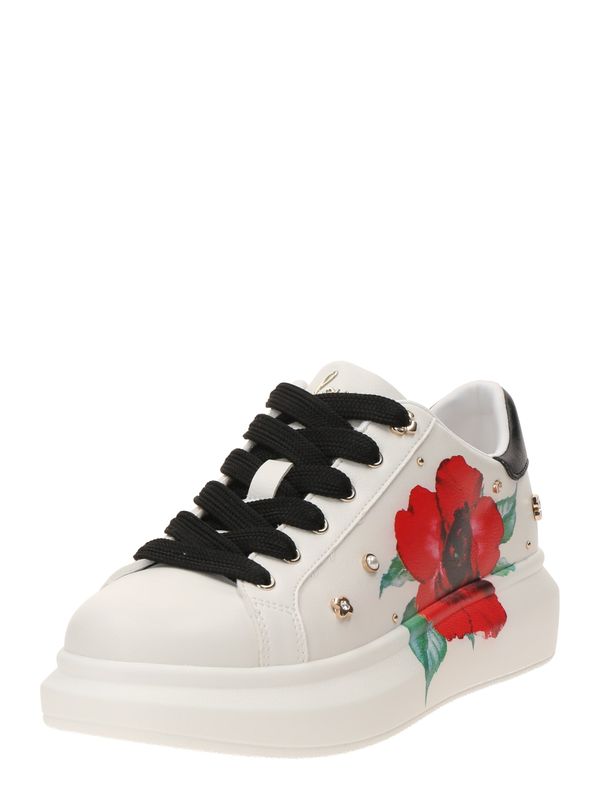 ALDO ALDO Nizke superge 'LOVEKISS'  zelena / rdeča / črna / bela