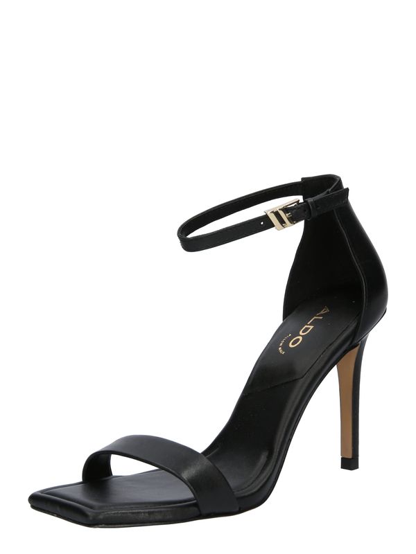 ALDO ALDO Sandali s paščki 'RENZA'  črna