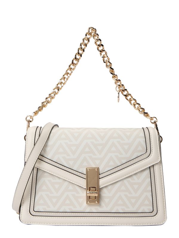 ALDO ALDO Torba za čez ramo 'AMDOUNA'  bež / bela