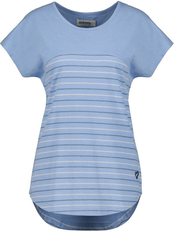 Alife and Kickin Alife and Kickin Majica 'ClarettaAK'  mornarska / svetlo modra / bela