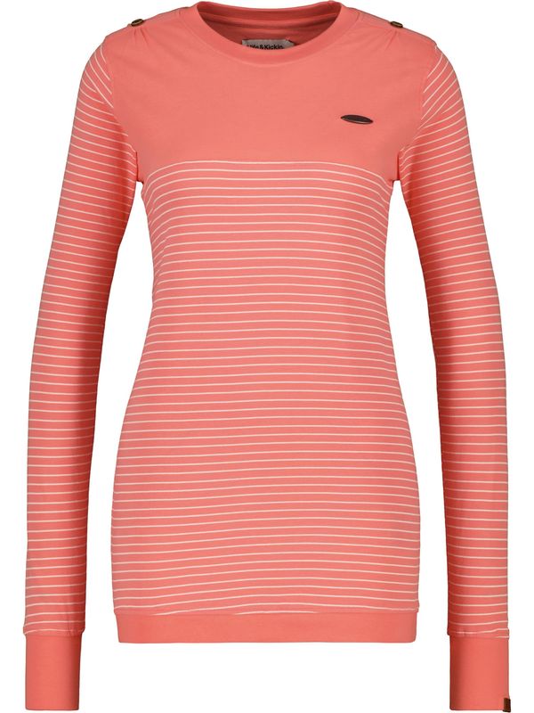 Alife and Kickin Alife and Kickin Majica  losos / bela