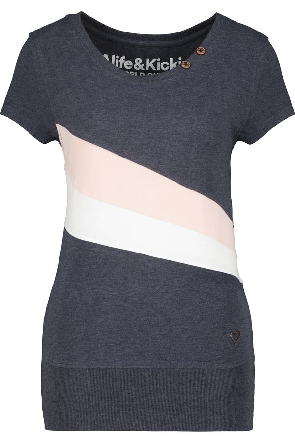 Alife and Kickin Alife and Kickin Majica  marine / rosé / bela